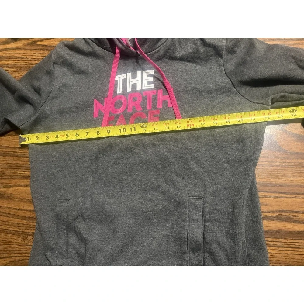 The North Face Hoodie Jacket Size L Outerwear Pink Gray - breast cancer edition